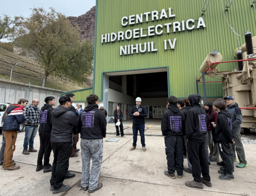 Estudiantes de la Escuela Emilio Civit conocieron el funcionamiento de Los Nihuiles