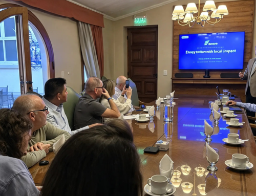 Emesa recibió a referentes del programa europeo IURC para fortalecer la cooperación en innovación y energía